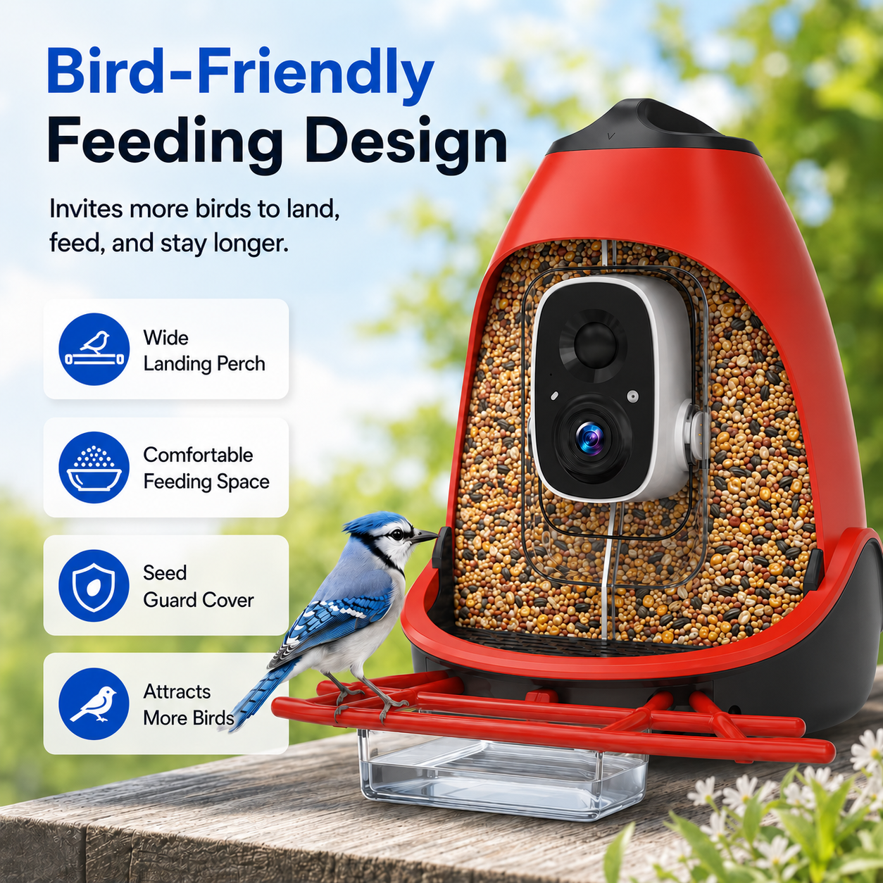 Trendprodukt: Outdoor-KI-Erken – Smart Bird Feeder Camera Bewertung und Preis