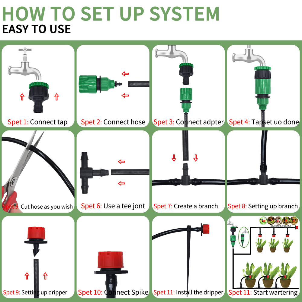 Micro-Tropfbewässerungssystem, – Smart Garden Hose Timer Bewertung und Preis